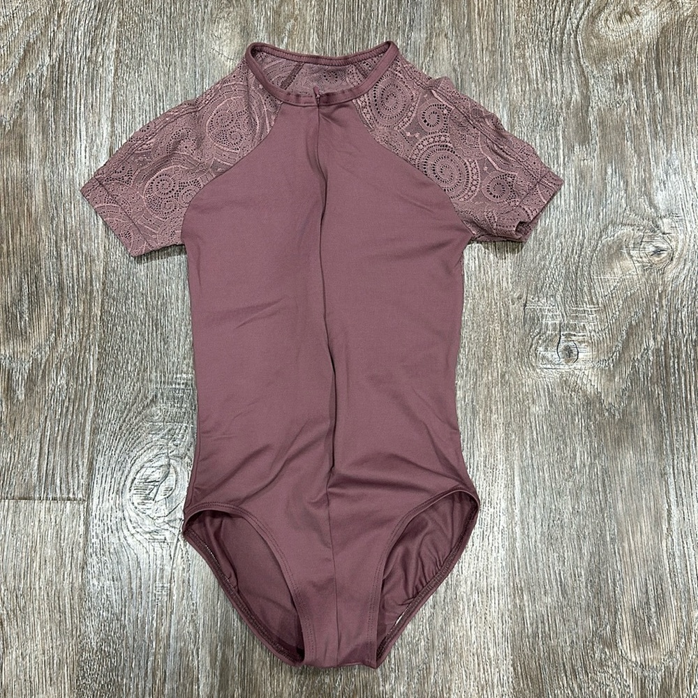 Lacey Ballet Leotard - Mauve / Women Petite